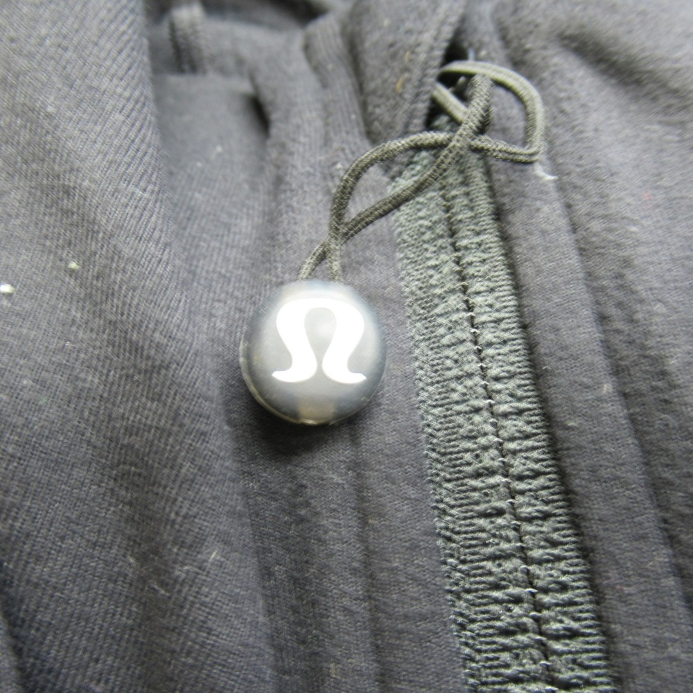 Lululemon Stride Jacket‎ Womens 8 Black Pockets Hooded Thumbholes Full Zip Yoga - Picture 6 of 11